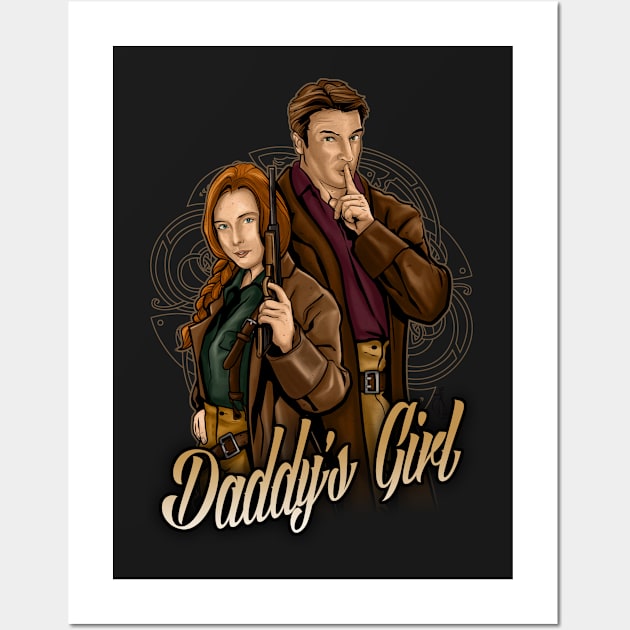 Daddy's Girl Wall Art by PatrickScullin